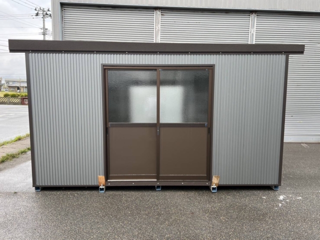 自社作成 プレハブ物置 熊対策🐻