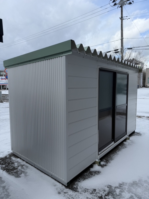 自社作成 プレハブ物置 熊対策🐻